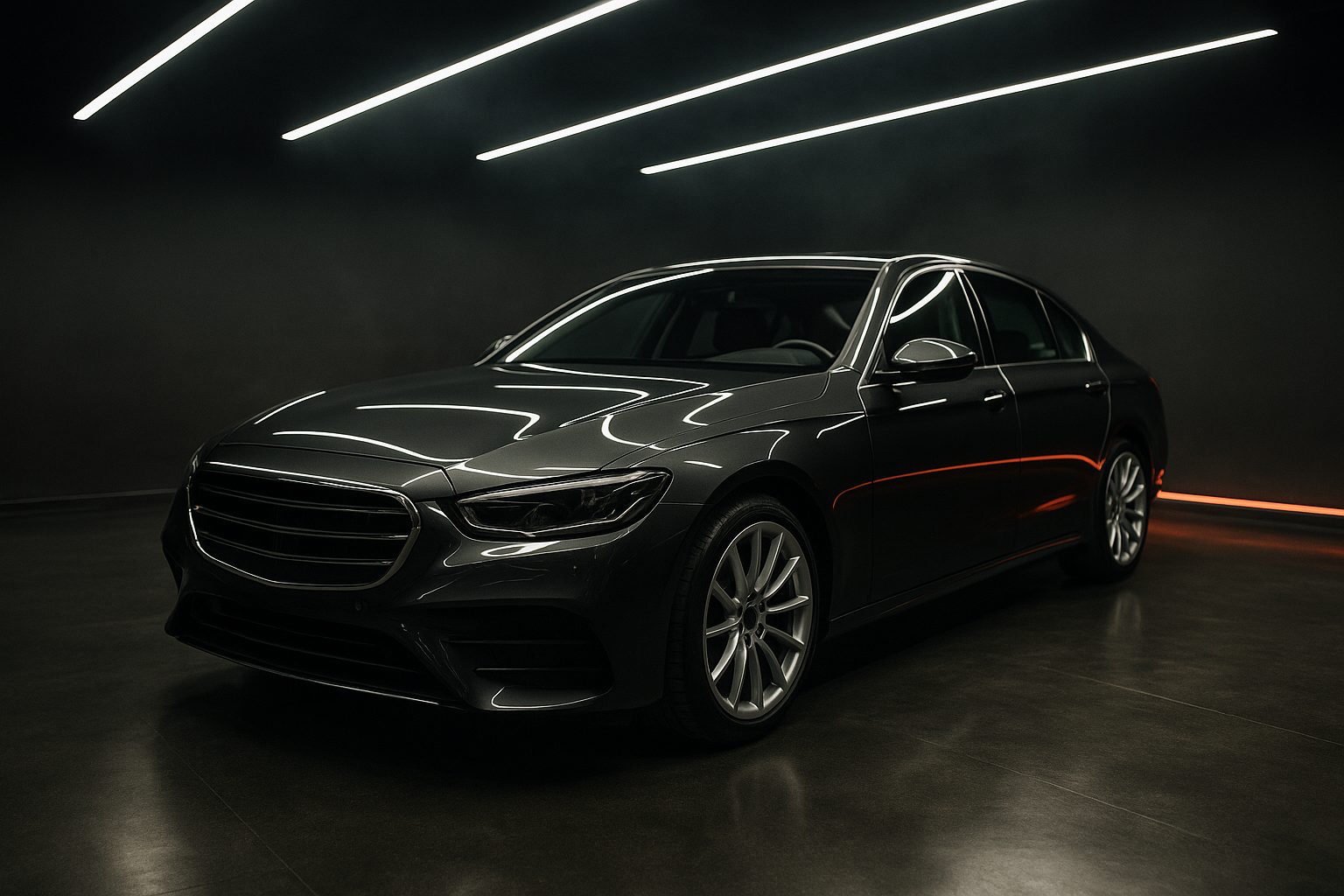 Detailing automobile a Toulouse : carrosserie noire premium traitee en studio